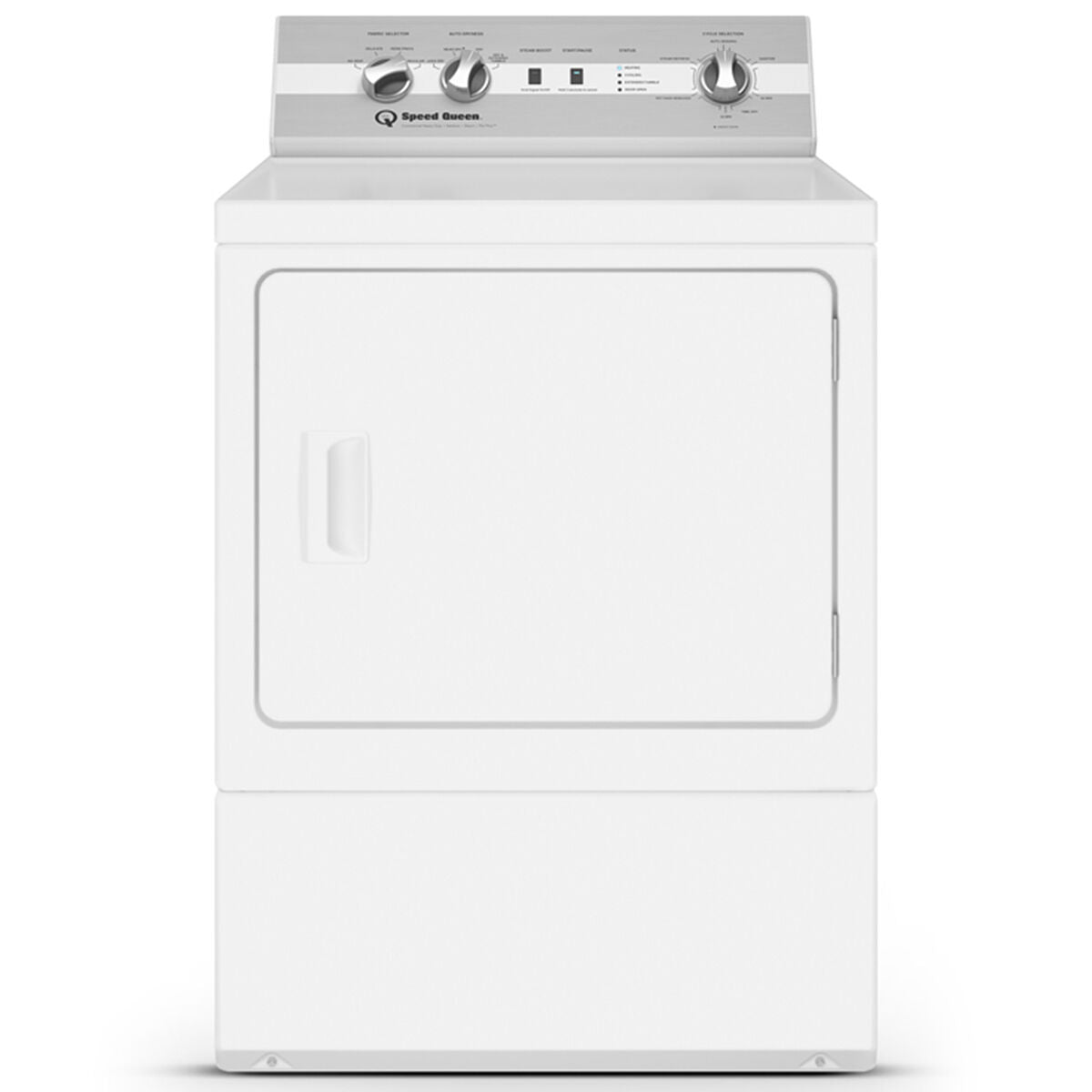 Speed Queen DC5004WE white front exterior