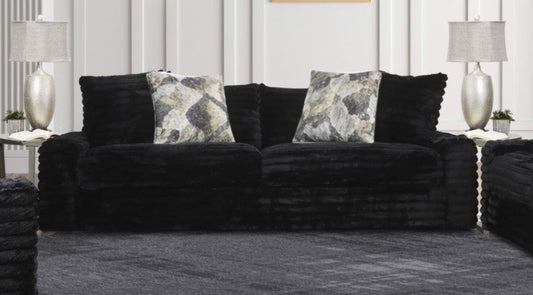 Style Line 5200 Black/Charcoal Sofa