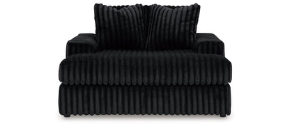 Midnight-Madness Oversized Chaise