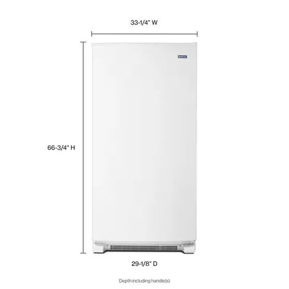 Maytag MZF34X20DW Upright Freezer - White
