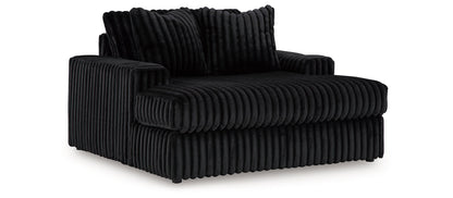 Midnight-Madness Oversized Chaise