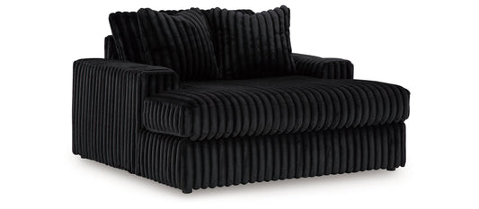 Midnight-Madness Oversized Chaise