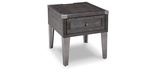 Todoe End Table with USB Ports & Outlets