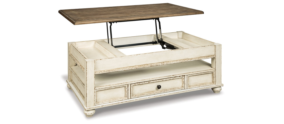Realyn Coffee Table with Lift Top