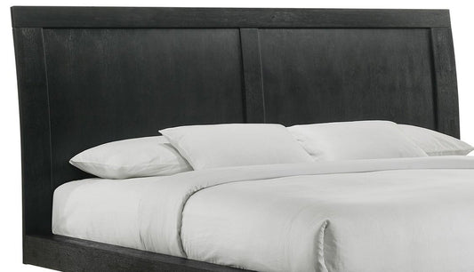 Elements International Allan Black King Bed