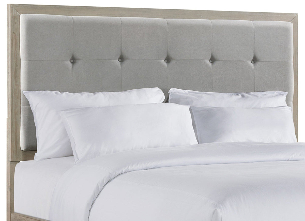 Elements International Arcadia Grey King Bed