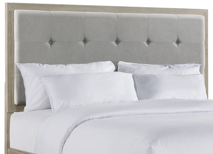 Elements International Arcadia Grey King Bed