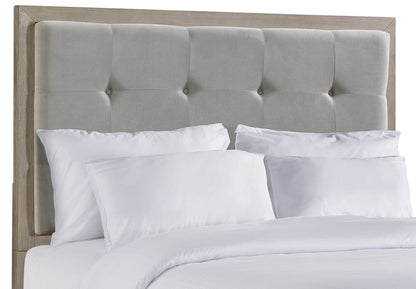 Elements International Arcadia Grey Queen Bed
