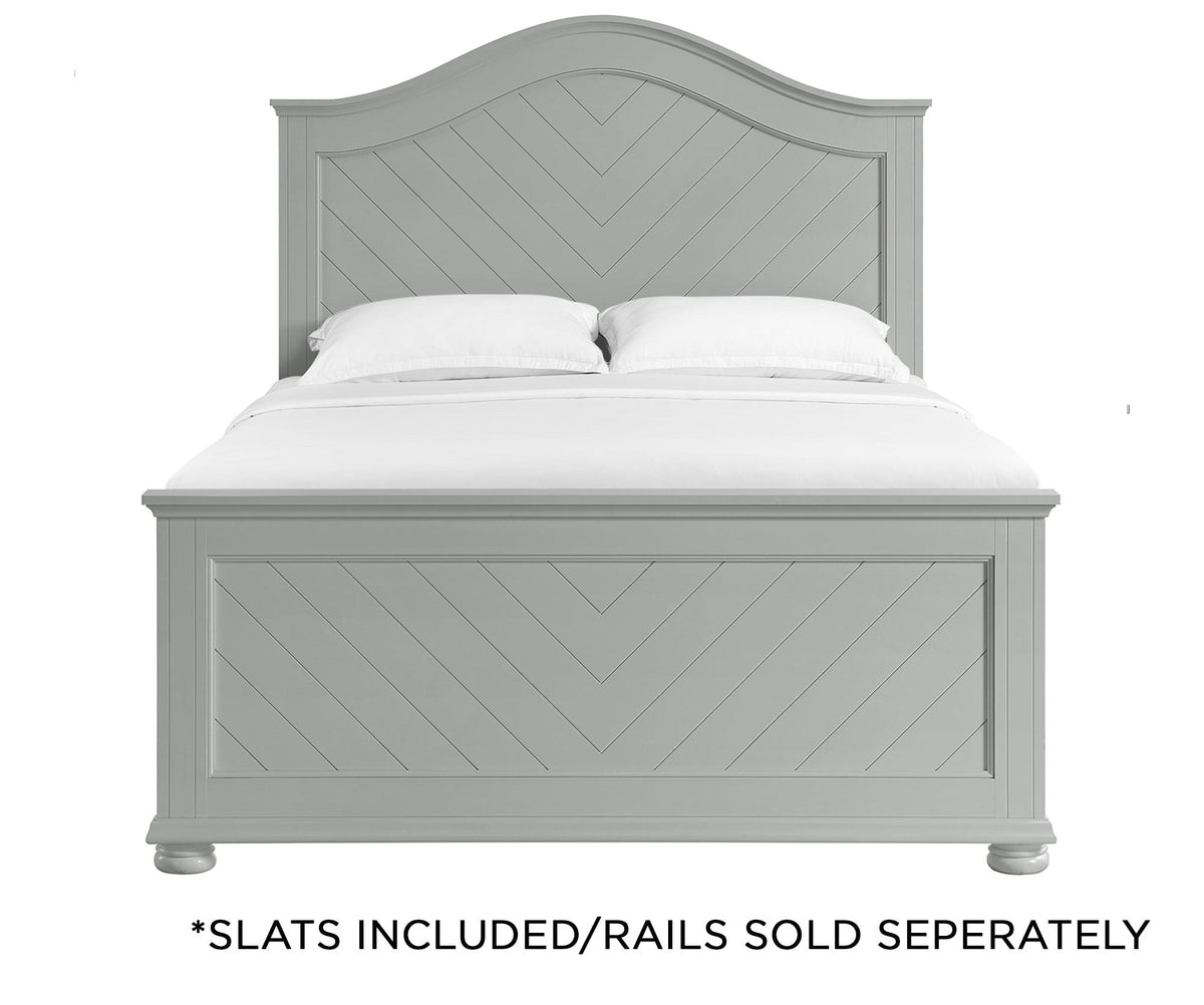 Elements International Kona Grey Queen Bed