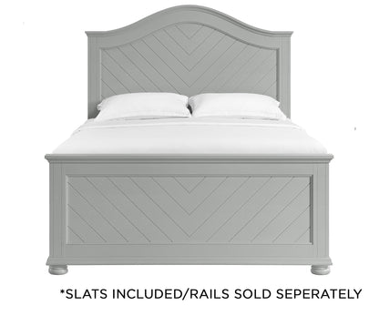 Elements International Kona Grey Queen Bed