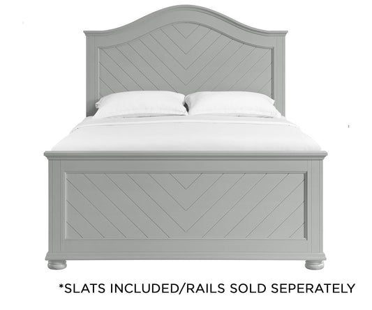Elements International Kona Grey Queen Bed
