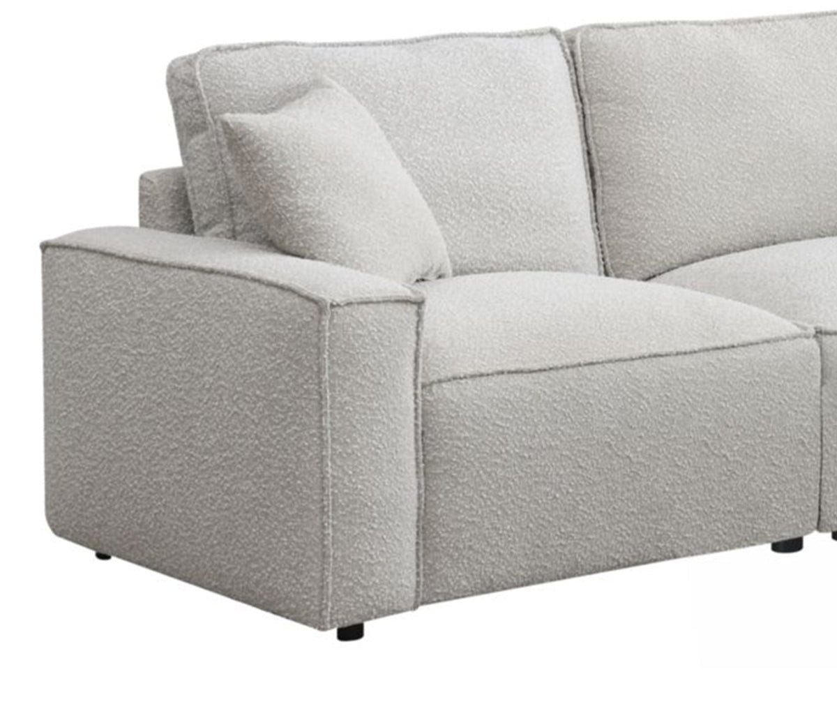 Elements International Normandy Power Reclining Sectional - Culp Bloke Cotton