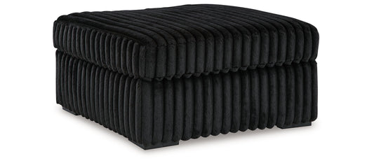 Midnight-Madness Oversized Accent Ottoman