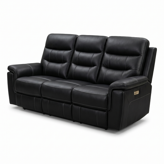Globe Furniture Triple Power Reclining Sofa — image 1