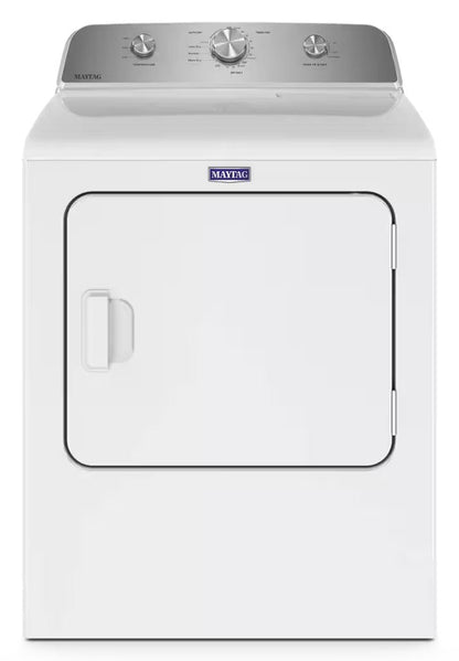 Maytag MED4500MW white electric dryer, front view
